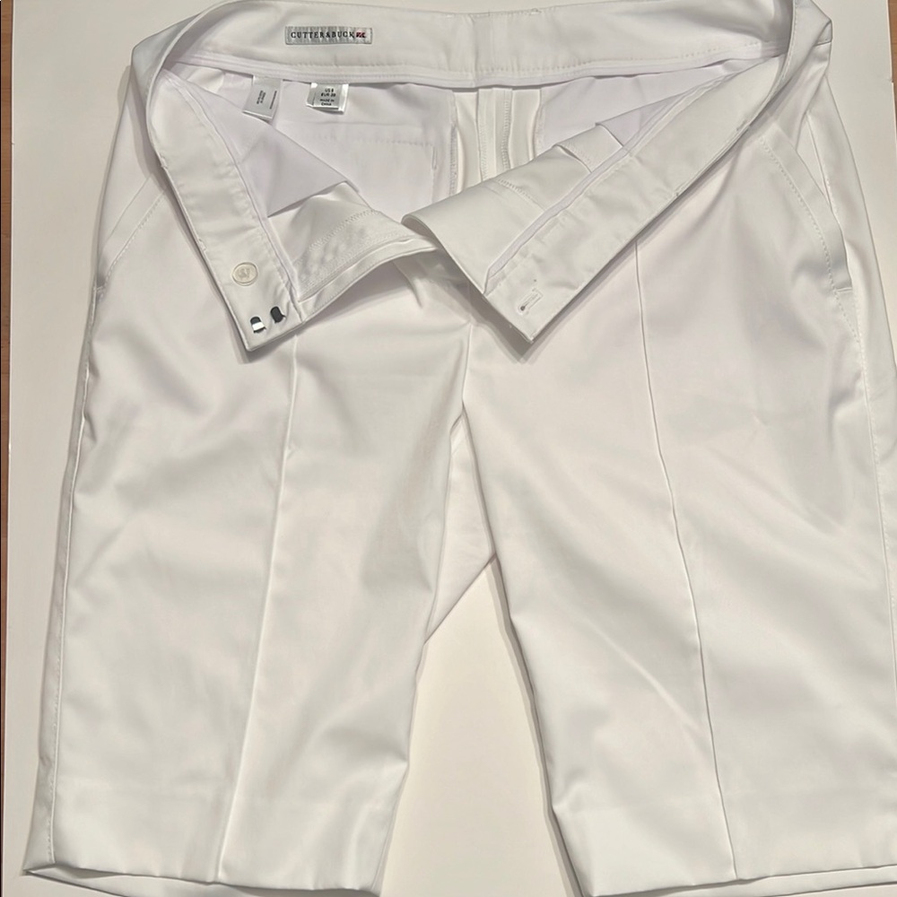 Cutter & Buck Women's White Golf Shorts
